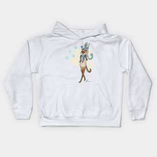 winter walk Kids Hoodie